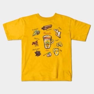 Masala Tea Kids T-Shirt
